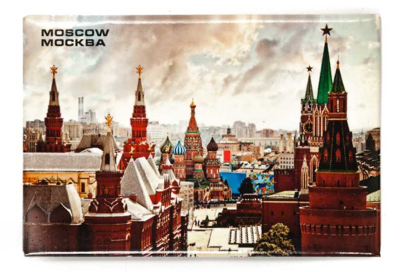 Moscow Kremlin Fridge Magnet (by Skazka)