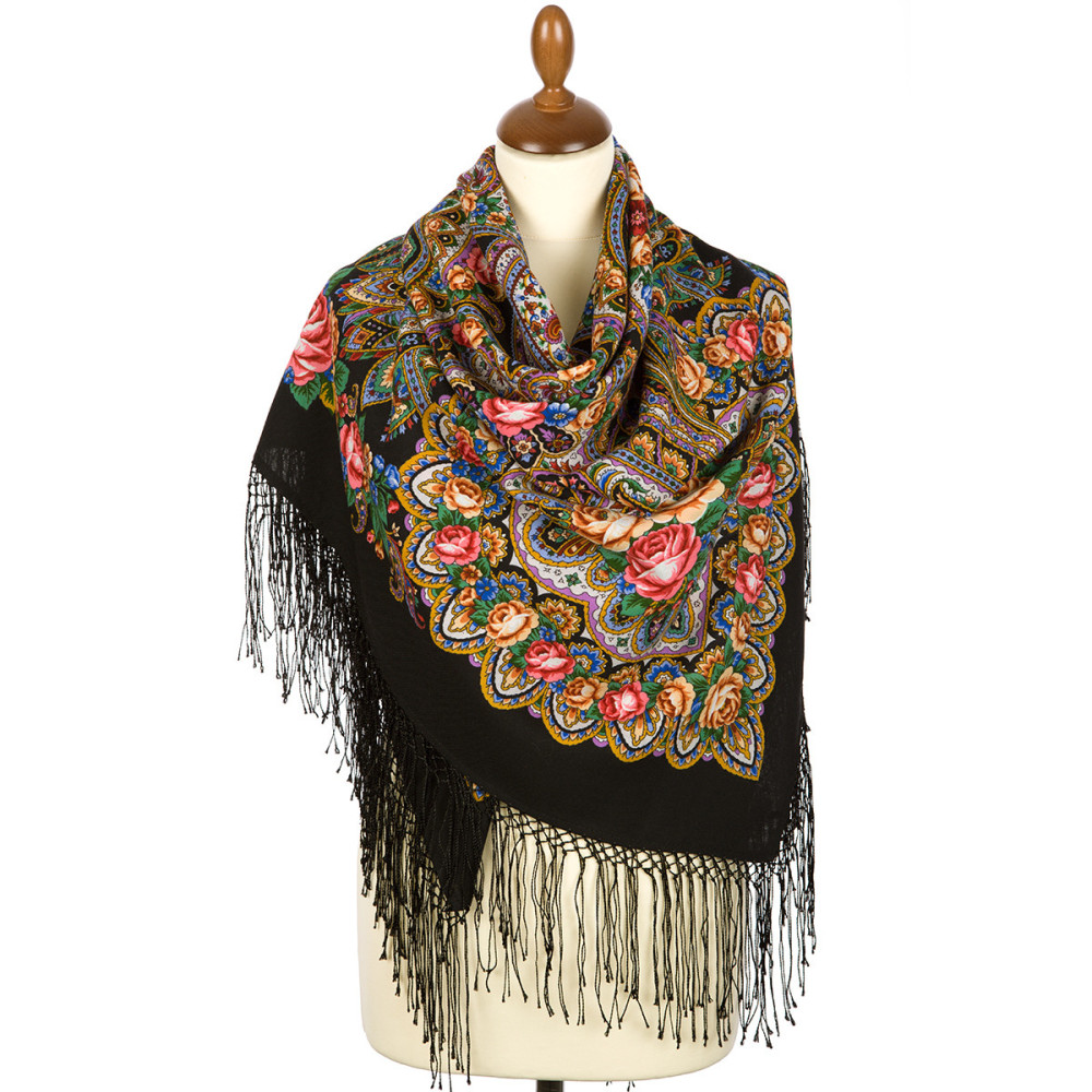 Shop Double-Thread Woolen Yarn Scarves with Knitted Silk Fringe 135x135 cm Платок «На крыльях нежности» online at Skazka.site | Eligible for fast shipping and free returns. Платок «На крыльях нежности»