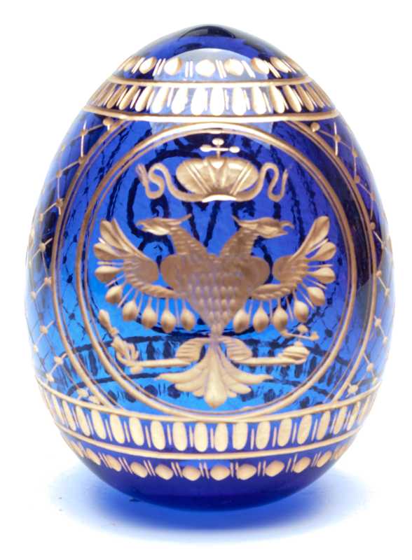 Engraved Crystal Imperial Easter Egg