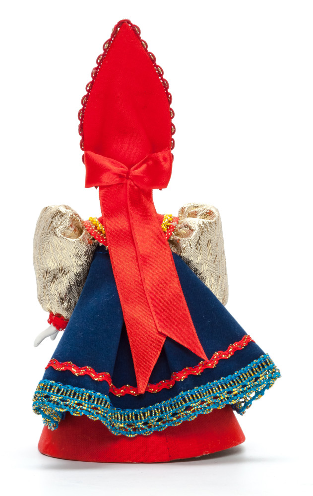 170 mm Merchant's Wife with a Kokoshnik Porcelain Doll (by Le Russe)