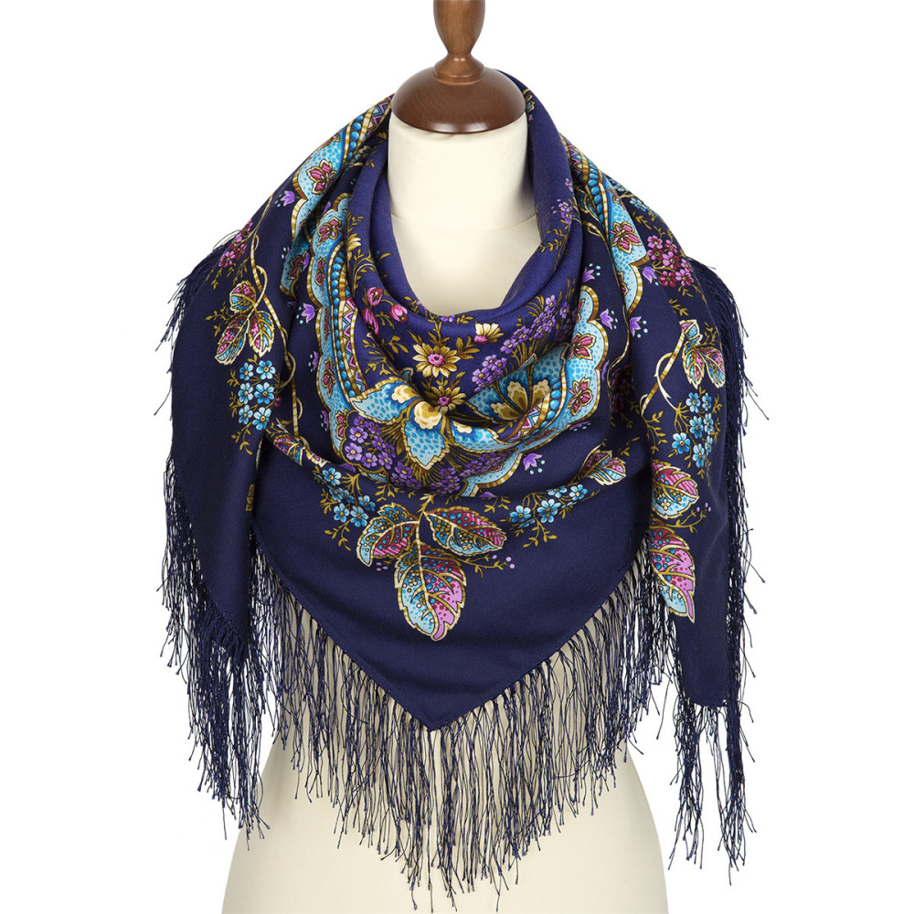 Shop Double-Thread Woolen Yarn Scarves 110х110 cm Платок «Уральский сказ» online at Skazka.site | Eligible for fast shipping and free returns. Платок «Уральский сказ»