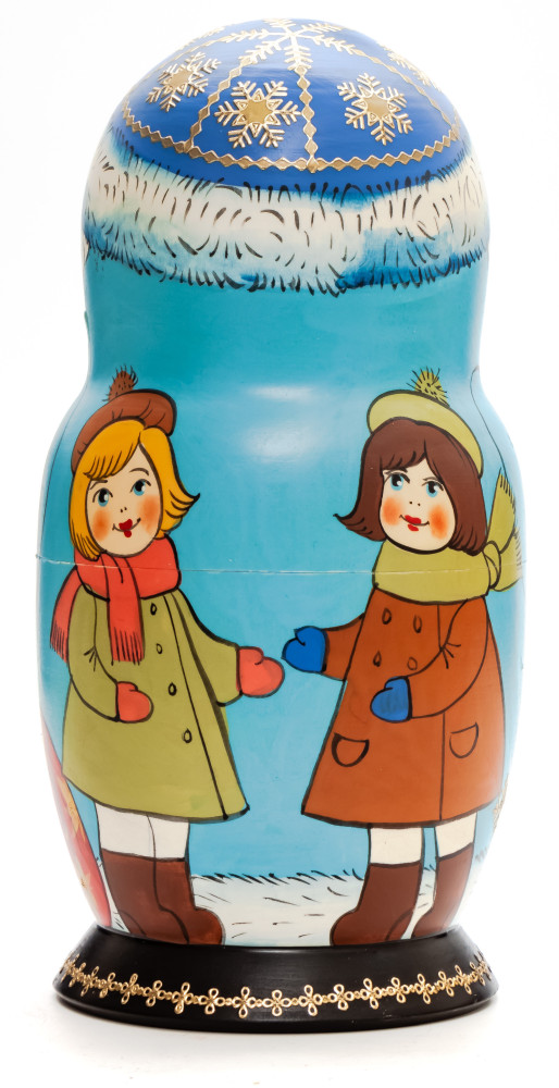 Shop Exclusive Nesting Dolls 160 mm Santa Claus hand painted Traditional Russian Wooden Matryoshka doll 5 pcs (by Sergey Malyutin) online at Skazka.site | Eligible for fast shipping and free returns. 160 mm Santa Claus hand painted Traditional Russian Wooden Matryoshka doll 5 pcs (by Sergey Malyutin)