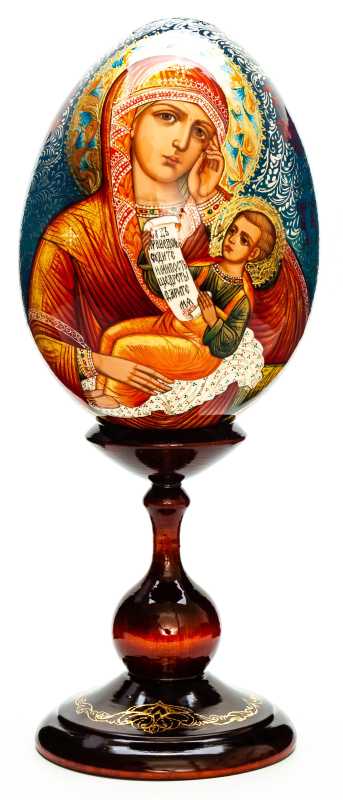 290 mm Godmother hand painted on wooden egg (by Hamlet Crafts)