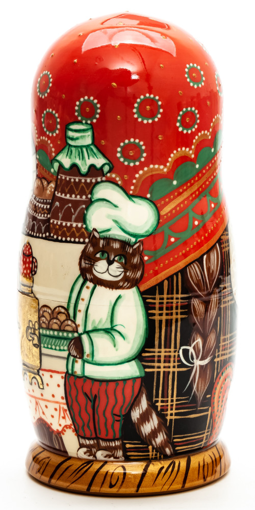 Shop Exclusive Nesting Dolls 180 mm Russian Girl with Family hand painted wooden Matryoshka doll 5 pcs (by A Studio) online at Skazka.site | Eligible for fast shipping and free returns. 180 mm Russian Girl with Family hand painted wooden Matryoshka doll 5 pcs (by A Studio)
