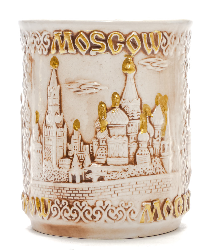 Moscow Attractions Ceramic Mug