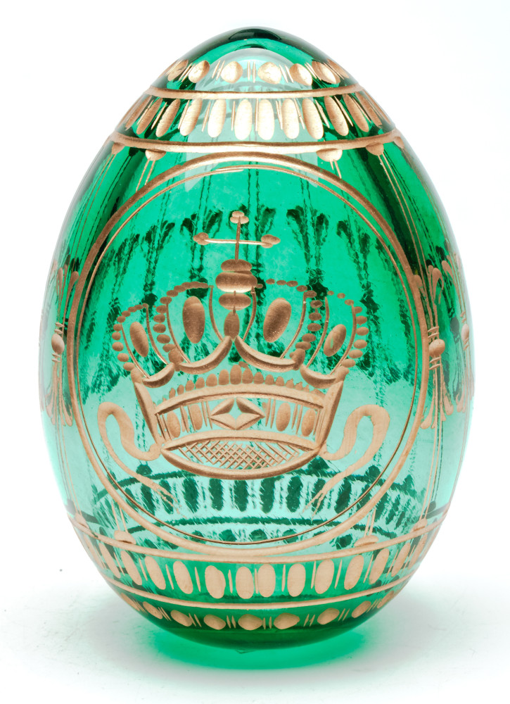 Engraved Crystal Imperial Easter Egg