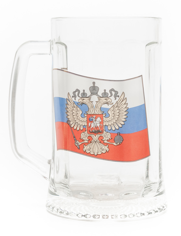 Russia Сoat of Arms Beer Mug