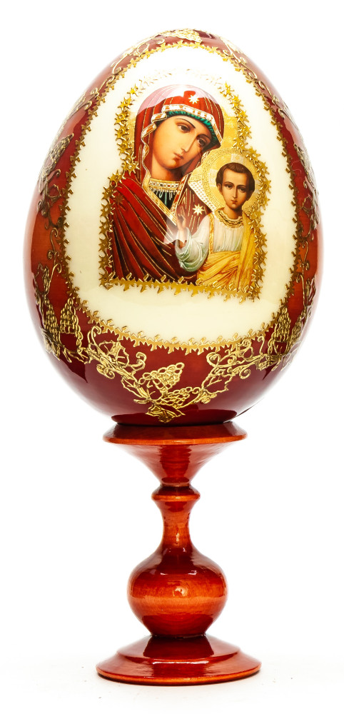 180 mm Godmother hand painted on wooden egg (by Hamlet Crafts)
