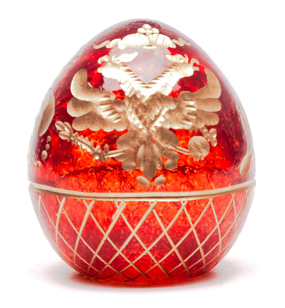 Engraved Crystal Imperial Easter Egg