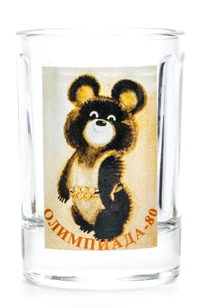 Olympic Bear Shot Glass