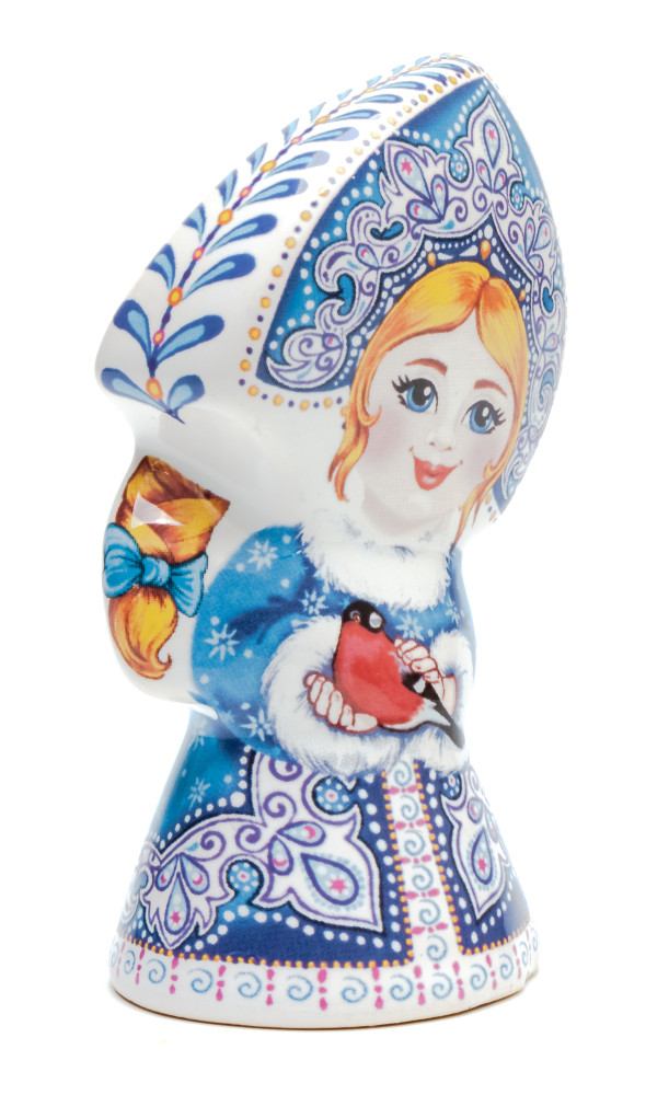 85 mm Snowmaiden Princess Ceramic Bell (by Skazka)