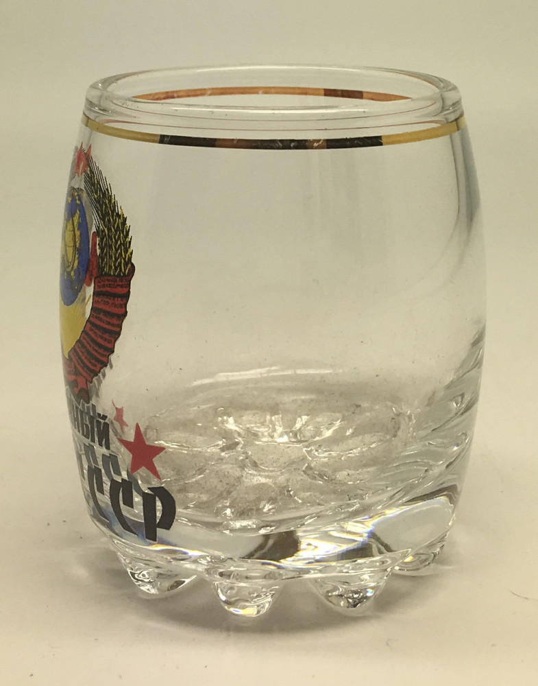 Born in USSSR Shot Glass