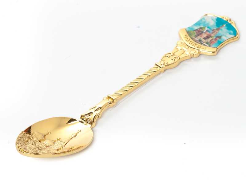 Snt Basil Cathedral Metal Tea Spoon (by AKM Gifts)
