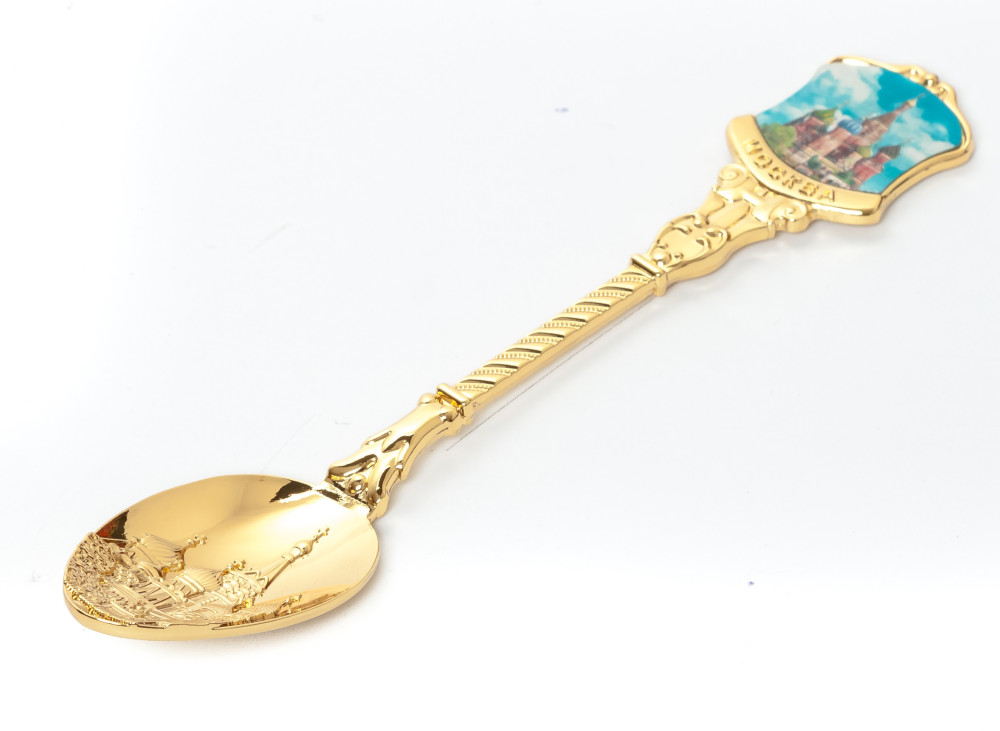 Snt Basil Cathedral Metal Tea Spoon (by AKM Gifts)