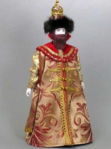 Russian Tsar hand made Porcelain Doll - 11 Inches (by Le Russe)