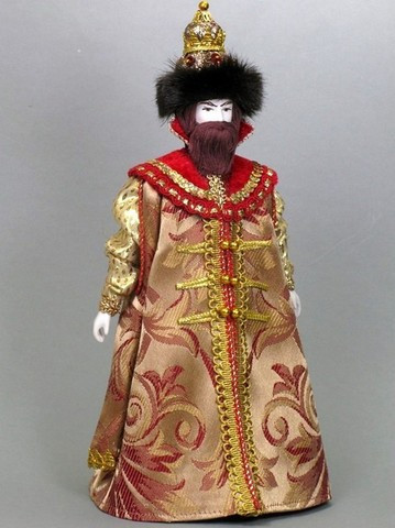 Russian Tsar hand made Porcelain Doll - 11 Inches (by Le Russe)