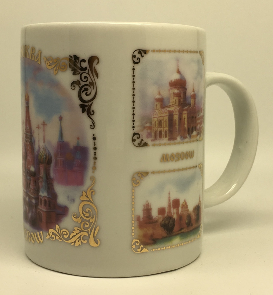 Moscow Attractions Mug