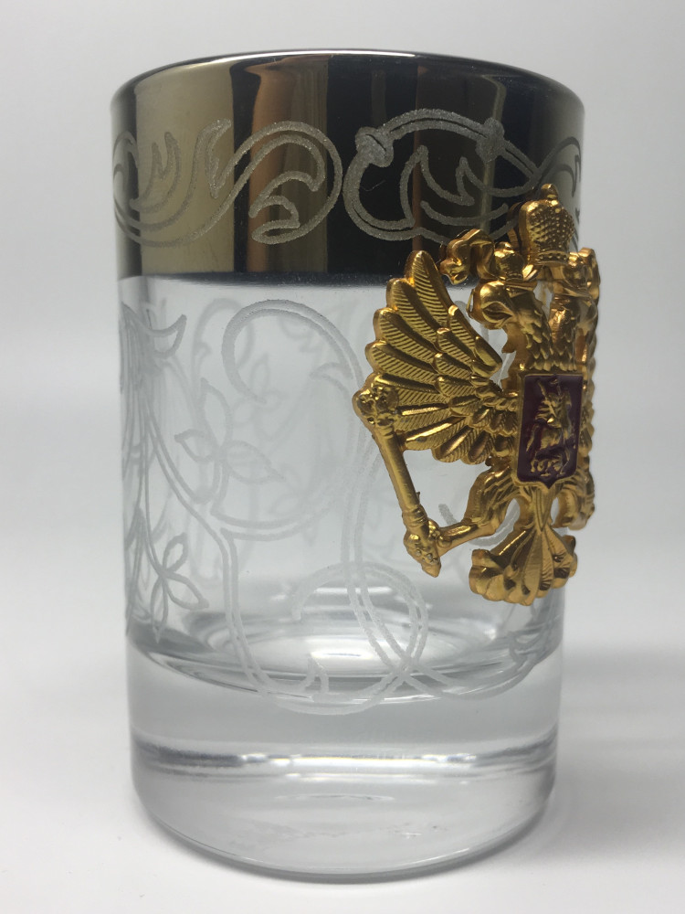 Coat of Arms of Russia Shot Glass