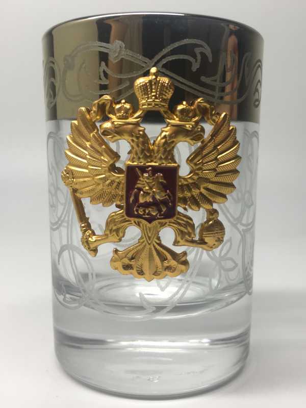 Coat of Arms of Russia Shot Glass