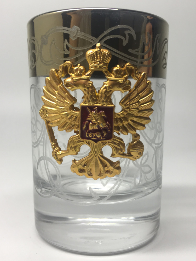 Coat of Arms of Russia Shot Glass