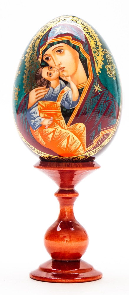 170 mm Godmother hand painted on wooden egg (by Hamlet Crafts)
