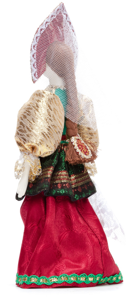Russian Girl hand made Porcelain Doll - 11 Inches (by Le Russe)