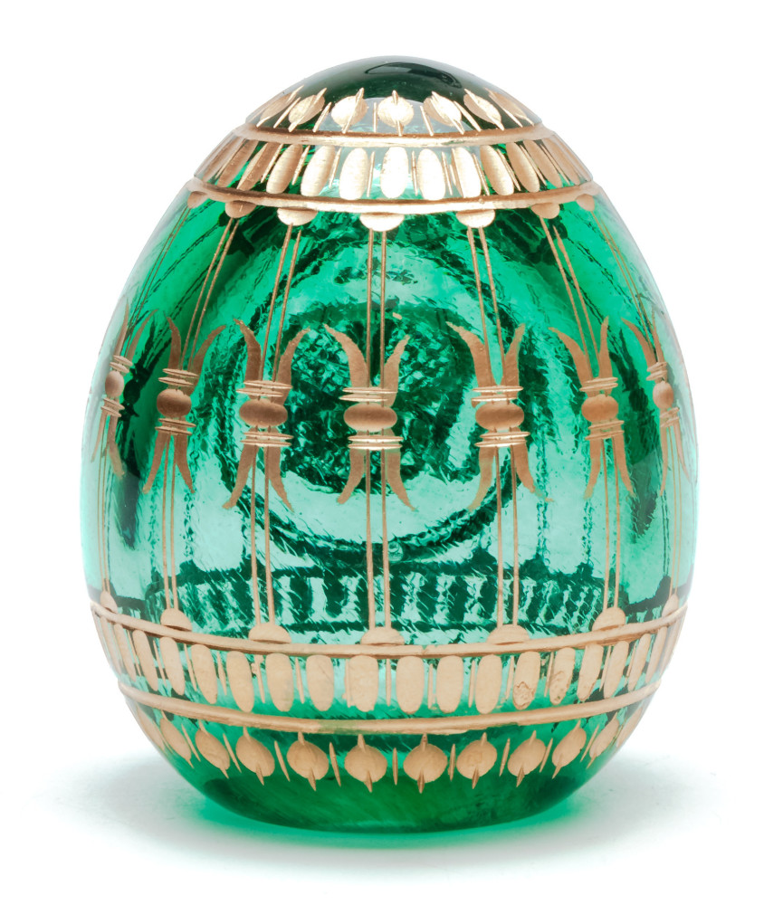 Engraved Crystal Imperial Easter Egg