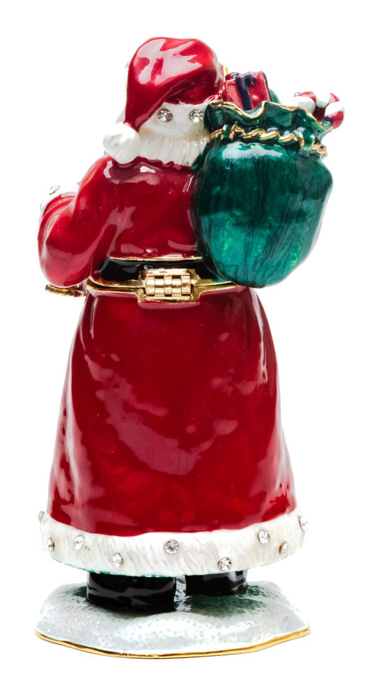 110 mm Santa Claus Jewellery Box (by Alexaner G Studio)