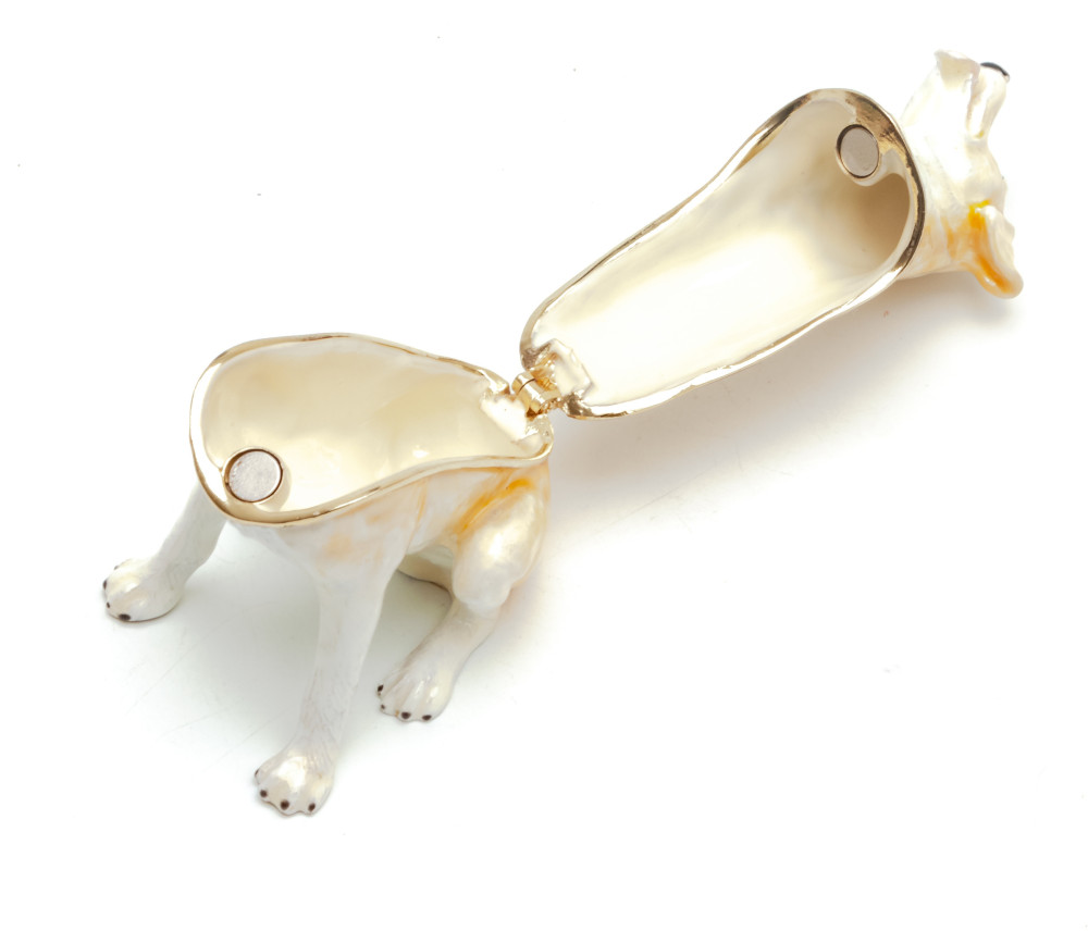 80 mm Golden Retriever Jewellery Box