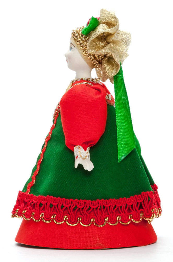 Russian Girl Porcelain Doll 
