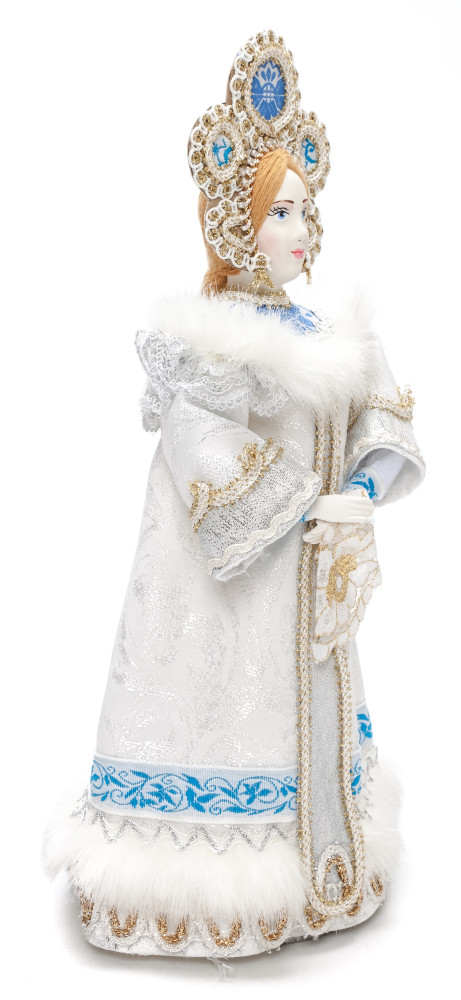 Snow Maiden Princess hand made Porcelain Doll - 11 Inches (by Le Russe)