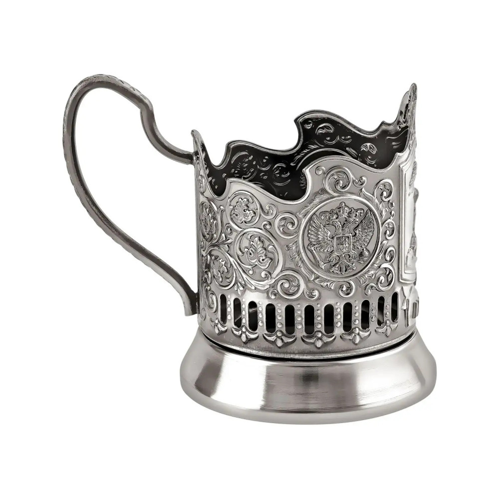 Saint Basil Cathedral nickel plated tea glass holder