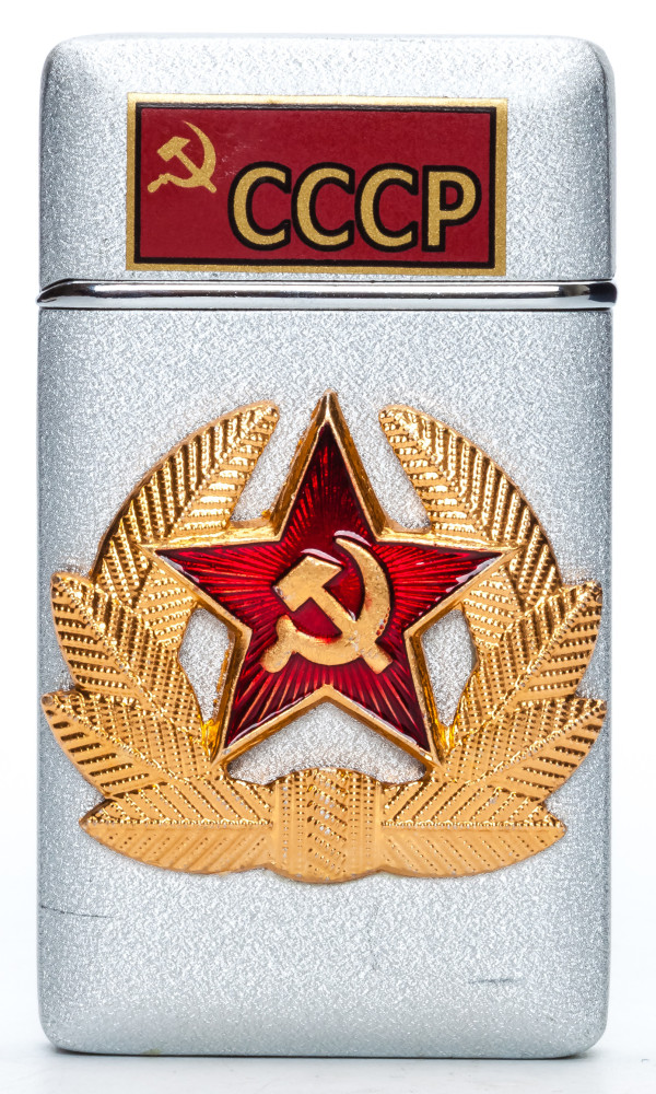 Soldier Cockarde Gas Metal Lighter (by Sergio Accendino)