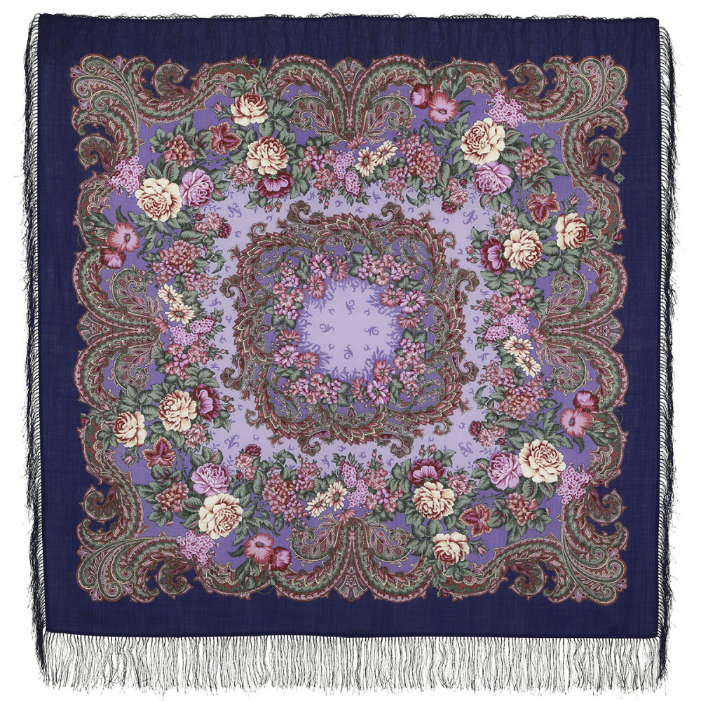 Shop Woolen Scarves with Silk Fringe 125x125 cm Платок «Бал-маскарад» online at Skazka.site | Eligible for fast shipping and free returns. Платок «Бал-маскарад»