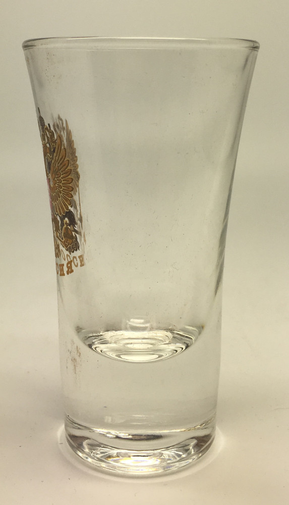 Russian Coat of Arms Shot Glass