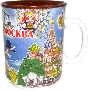 Кружка "Москва", объём 250 мм