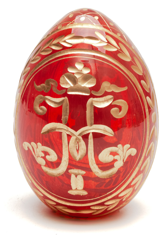 Engraved Crystal Imperial Easter Egg