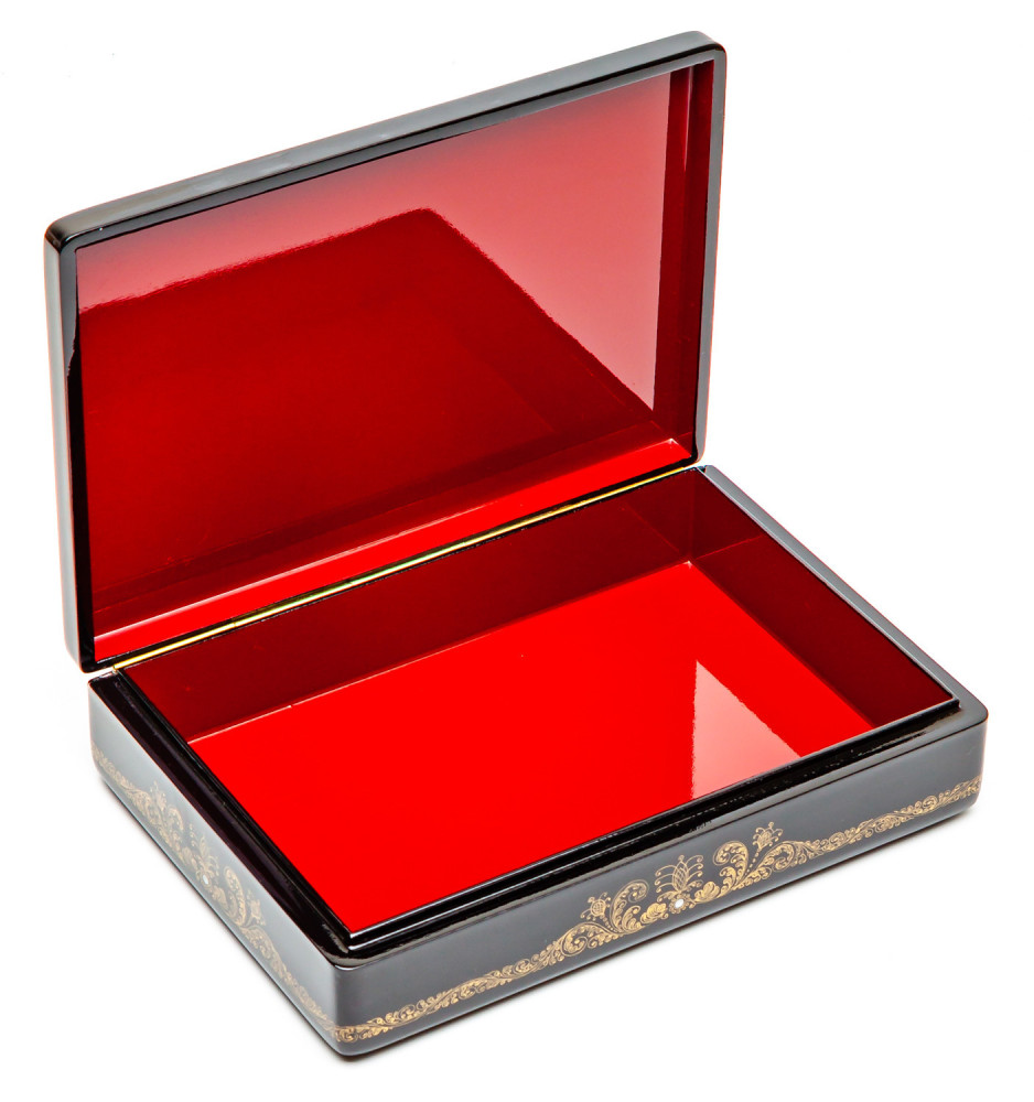 200x140mm The Tale of Little Humpbacked Horse Hand Painted Jewellery Box (by Sadko Workshop)
