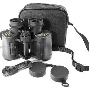 Binoculars 8x30 Baigish BPCs6, ruby lens coating, rubberized case, production KOMZ, Russia