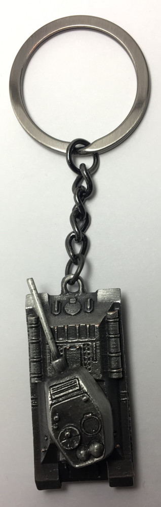 T-34 tank large Metal Key Chain (by AKM Gifts)
