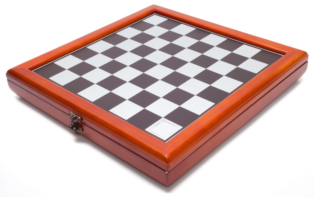 390x390 mm The Mongol Сonquest of Kievan Rus' handpainted figures on wooden Chess Board (by Fyodor Chess Studio)