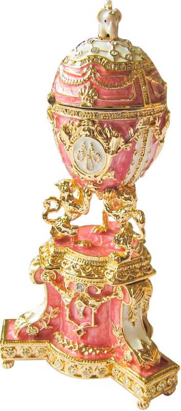 140 mmD Pink Royal Danish Easter Egg