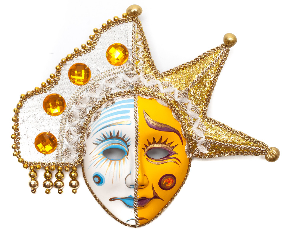 The Day and Night Porcelain Mask
