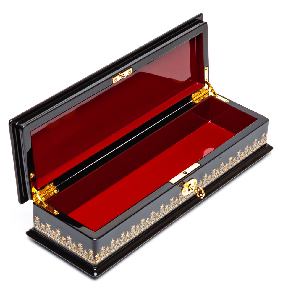 300x100mm Chasing The Forest Beauty Hand Painted Jewellery Box (by Sadko Workshop)