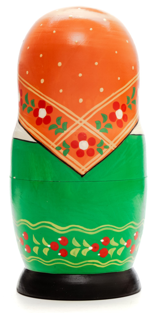 Shop Exclusive Nesting Dolls 160 mm Mother with Daughter hand painted Traditional Russian Wooden Matryoshka doll 5 pcs (by Igor Malyutin) online at Skazka.site | Eligible for fast shipping and free returns. 160 mm Mother with Daughter hand painted Traditional Russian Wooden Matryoshka doll 5 pcs (by Igor Malyutin)