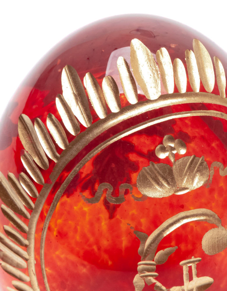 Engraved Crystal Imperial Easter Egg