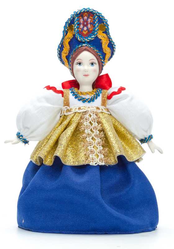 170 mm Young Lady Porcelain Doll (by Le Russe)