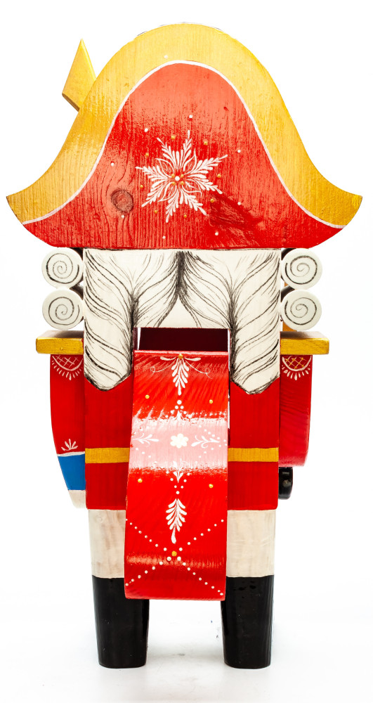 390 mm The Nutcraker hand carved and painted wooden Figurine (by Andrey Crafts)