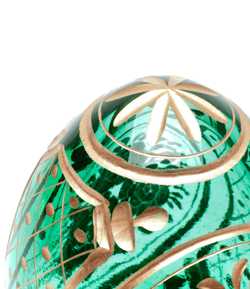 Engraved Crystal Imperial Easter Egg