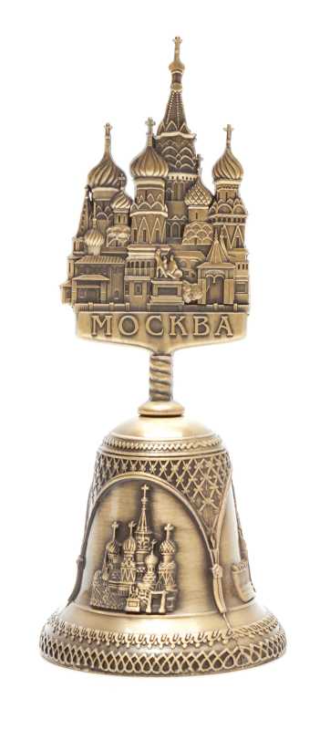 Moscow Souvenir Metal Bell (by AKM Gifts)